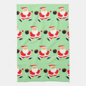 ホリデーボウルボーリングギフト キッチンタオル (縦)