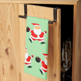 ホリデーボウルボーリングギフト キッチンタオル