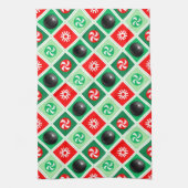 ホリデーボウルボーリングギフト キッチンタオル (縦)