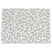 ホリデーボタニカル抱き枕 ラージペーパーバッグ (正面)