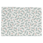 ホリデーボタニカル抱き枕 ラージペーパーバッグ (裏面)