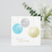 ホリデーボーきらめくルズブライダルシャワー 招待状 (スタンド正面)