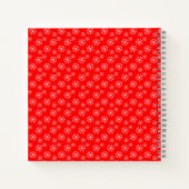 ホリデーボーイベアーリーウェイベビーシャワーゲストブック ノートブック (裏面)