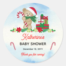 ホリデーボーイベアーリー待ちベビーシャワーありがとう