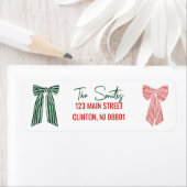 ホリデーボーズ住所 シール (インサイチュ)