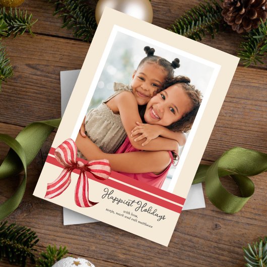 ホリデーボーフォトホリデーカード シーズンカード