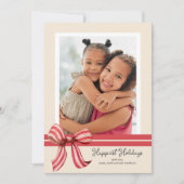 ホリデーボーフォトホリデーカード シーズンカード (正面)