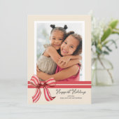 ホリデーボーフォトホリデーカード シーズンカード (スタンド正面)