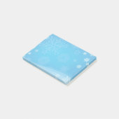 ホリデーポストイットノートスノーフレーク ポストイット (アングル)