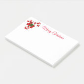 ホリデーポストイットノート – キャンディーキャンズノート ポストイット (アングル)