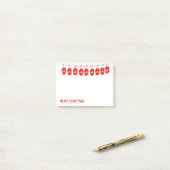 ホリデーポストイットノート – ミッテンス ポストイット (デスク上)