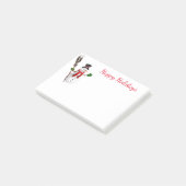 ホリデーポストイットノート – 雪だるま ポストイット (アングル)