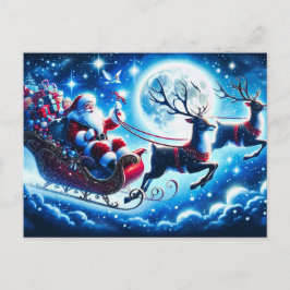 ホリデーポストカードサンタ シーズンポストカード