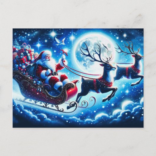 ホリデーポストカードサンタ シーズンポストカード (正面)