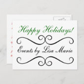 ホリデーポストカード (正面/裏面)