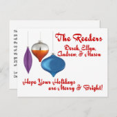 ホリデーポストカード (正面/裏面)