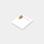 ホリデーポストitメモ – ジンジャーブレッドマン ポストイット (アングル)