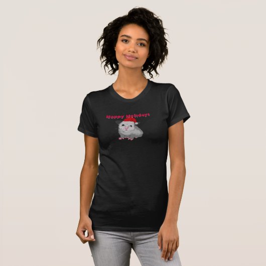 ホリデーポッサム Tシャツ (正面フル)