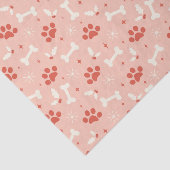 ホリデーポーズ&ボーンズのクリスマスパターン 薄葉紙 (詳細)