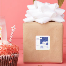 ホリデーポーラベアのシール