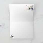 ホリデーポーラーベアーグリーティングカード シーズンカード (内部)