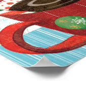 ホリデーマグカップとシナモンコーヒー ポスター (角)