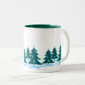 ホリデーマグコーヒーカップフェスティバルスタイリッシュホリデーカップ ツートーンマグカップ (正面右)