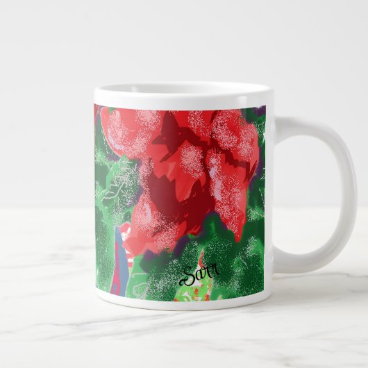 ホリデーマグ : クリスマスの気分 ジャンボコーヒーマグカップ (右)