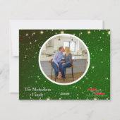 ホリデーマジックの写真カードを信じて シーズンカード (裏面)