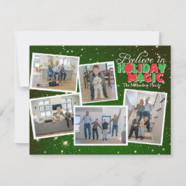 ホリデーマジックの写真カードを信じて シーズンカード