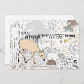 ホリデーマジックの森 シーズンカード (正面/裏面)