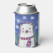 ホリデーマジック - 子供たちのCHOCへのアート 缶クーラー (缶裏面)