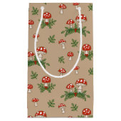 ホリデーマッシュルーム スモールペーパーバッグ (正面)