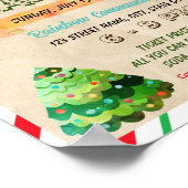 ホリデーマーケットイベントテンプレート ポスター (角)