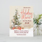 ホリデーマーケットクリスマスツリー招待状 (スタンド正面)