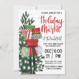 ホリデーマーケットショッピング 招待状