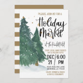 ホリデーマーケットショッピング 招待状 (正面/裏面)