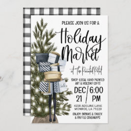 ホリデーマーケットショッピング 招待状