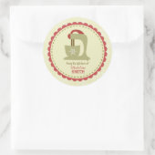 ホリデーミキサー/ミキサーラベルシール ラウンドシール (バッグ)