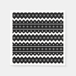 ホリデーミッテンス暖かいウィズクリスマスナプキンス スタンダードカクテルナプキン