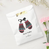 ホリデーミッテンス暖かいウィズクリスマスフェイバーバッグ フェイバーバッグ (封をした状態)