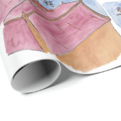 ホリデーミート&あいさつ#1 (Chrimas) ラッピングペーパー (ロールコーナー)