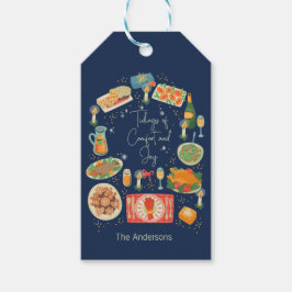 ホリデーミールタイディングオブ心地よい&ジョイホリデイ ギフトタグ