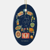 ホリデーミールタイディングオブ心地よい&ジョイホリデイ セラミックオーナメント (右)