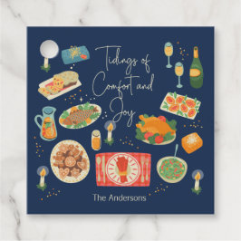 ホリデーミールタイディングオブ心地よい&ジョイホリデイ フェイバータグ