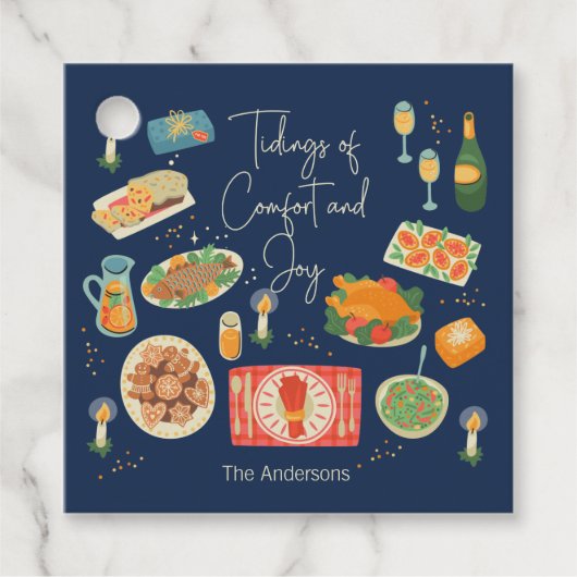 ホリデーミールタイディングオブ心地よい&ジョイホリデイ フェイバータグ (正面)