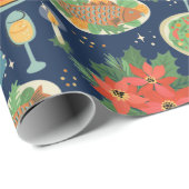 ホリデーミールタイディングオブ心地よい&ジョイホリデイ ラッピングペーパー (ロールコーナー)