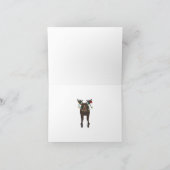 ホリデームースグリーティングカード サンキューカード (内部)