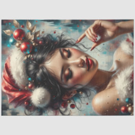 ホリデームーズの華麗なるクリスマス幻想デコパージュ 薄葉紙