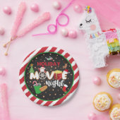 ホリデームービーナイトプレート ペーパープレート (パーティー)